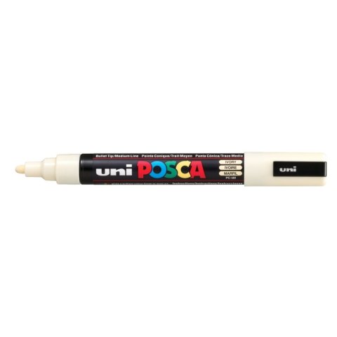 Marker specjalistyczny Posca wkład kość słoniowa 1,8-2,5mm okrągła końcówka Uni (PC-5M)