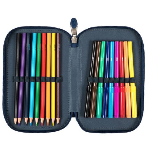 Piórnik Podwójny PAWS z wyposażeniem 5903235652622 St.Right (PC-04)