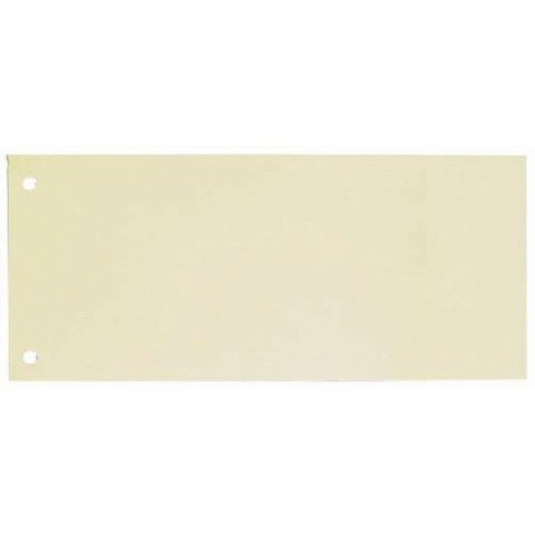 Przekładka czysta 1/3 A4 żółta 180g 100k Oxford (100205026)