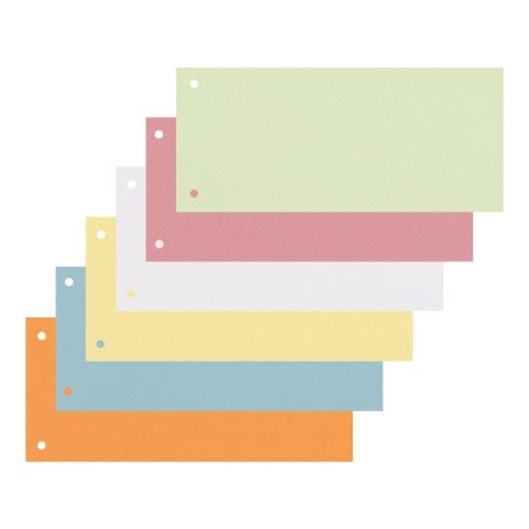 Przekładka czysta 1/3 A4 żółta 180g 100k Oxford (100205026)