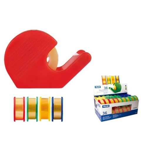 Taśma MILAN samoprzylepna z dyspenserem 19 mm x 33 m (80217)