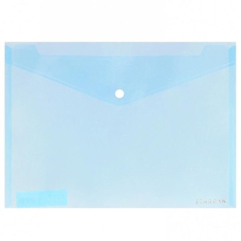 Teczka plastikowa na guzik Office A4 transparentna Starpak (449976)