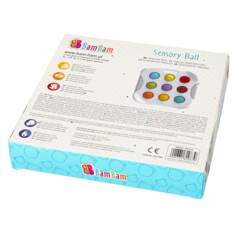 Zabawka edukacyjna tabliczka sensoryczna Bam Bam (492754)