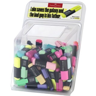 Zakreślacz Display mini txtlnr neon i pastel 100 szt Faber Castell (154202 FC)