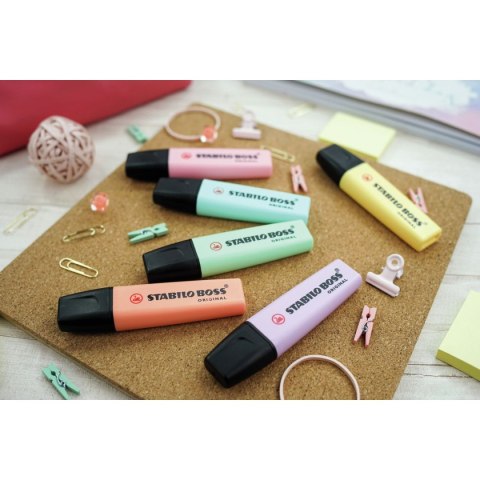 Zakreślacz Pastel podstawka na biurko wkład mix 5,0mm Stabilo (7015-02-5)