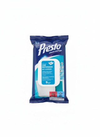 Chusteczki czyszczące Presto do łazienki 5 szt