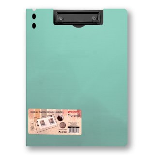 Deska z klipem (podkład do pisania) MORANDI A4 z klipem niebieskozielona 5906910832876 A4 niebieska Penmate (TT8939)