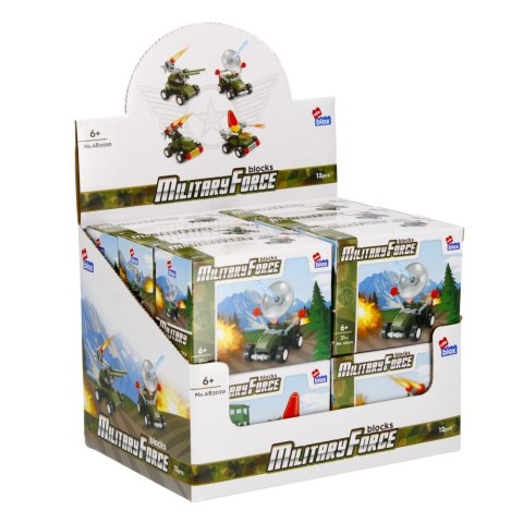 Klocki konstrukcyjne Military 30-33 elementy Alleblox (492861)