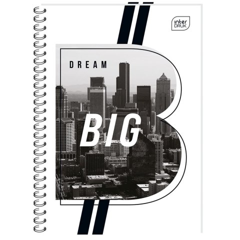 Kołozeszyt (kołonotatnik) A6 50k. krata Interdruk (KOŁOZA650M)