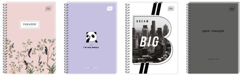 Kołozeszyt (kołonotatnik) A6 50k. krata Interdruk (KOŁOZA650M)