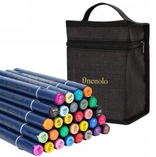 Marker specjalistyczny FINENOLO dwustronne 6941798433981 wkład mix mixmm mix końcówka Deli (EC184-30)