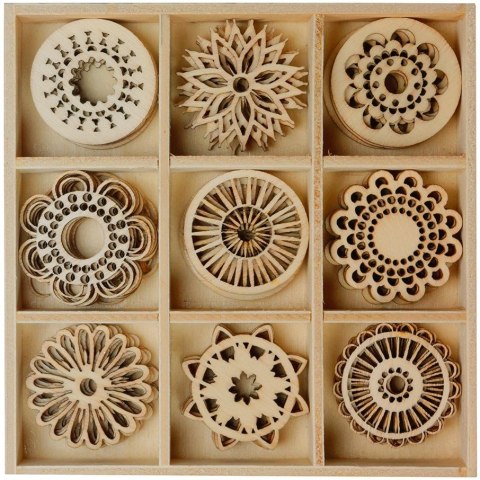 Ozdoba drewniana Craft-Fun Series Titanum (AQE19118-12)