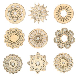 Ozdoba drewniana Craft-Fun Series Titanum (AQE19118-12)