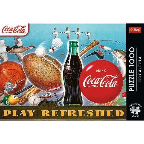 Puzzle Coca-cola Premium Plus Chwila orzeźwienia Trefl (12101)