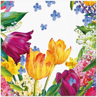 Serwetki TaT Spring Inspiration mix bibuła [mm:] 330x330 Paw (TL127500)