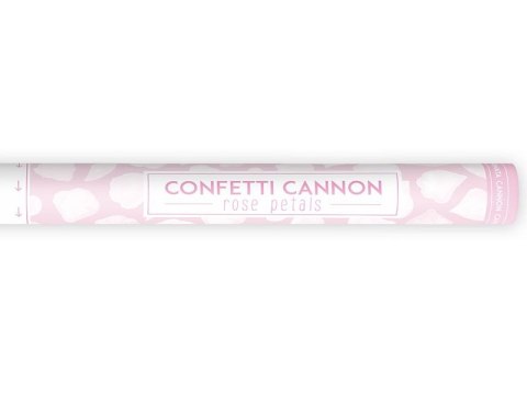 Tuba strzelająca płatkami róż Partydeco różowy (TUKP60-008)