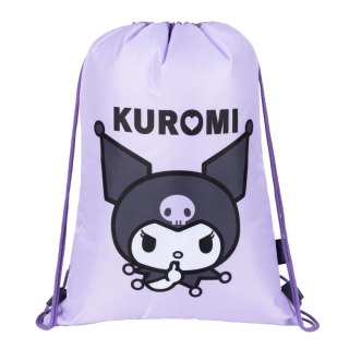 Worek na buty KUROMI violet St.Majewski