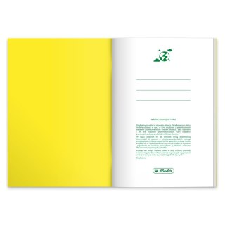 Zeszyt Colors Eco PP 9552308 A5 60k. 70g krata Herlitz (400197973)