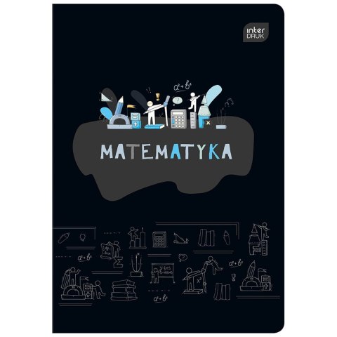 Zeszyt tematyczny A5 60k. 70g krata Interdruk (ZE60#MATFSC)