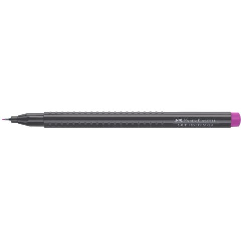 Cienkopis Faber-Castell Grip Finepen 0,4 śliwkowy (FC151634)