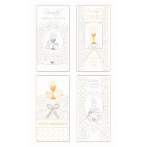 Kartka składana Exclusive Satyna Komunia DL (5902221808234)