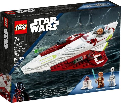 Klocki konstrukcyjne Star Wars Myśliwiec Jedi Obi-Wana Kenobiego Lego (75333)