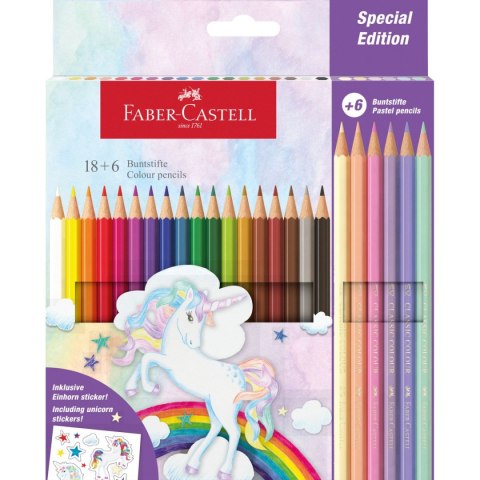 Kredki ołówkowe Jednorożec Faber Castell (111221 FC)