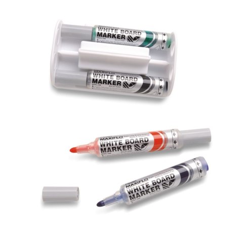 Marker suchościeralny wkład mix 2,0-2,5mm okrągła końcówka Pentel (MWL5M-4N-S)