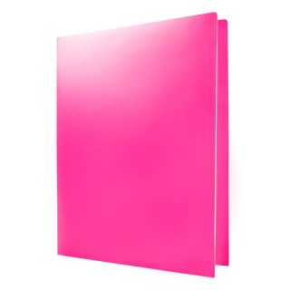 Skoroszyt 5903242103360 A4 różowy polipropylen PP Tetis (BT619-R (120))