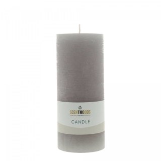 Świeca pieńkowa 6,3X15cm w kolorze Grey śr. 60mm Pavoncella (8720935401230)
