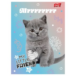 Zeszyt MY LITTLE FRIEND A5 32k. 70g krata Unipap
