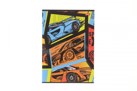 Zeszyt linia podwójna niebieska mix A4 32k. linia podwójna Unipap