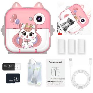 Aparat fotograficzny różowy Lean (21291)