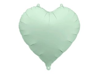 Balon foliowy serce zieleń, 45cm 18cal Partydeco (FB9T-012)