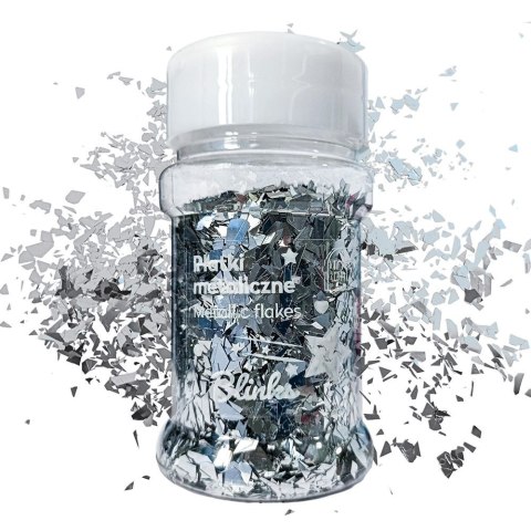 Dodatek płatki metaliczne DO prac plastycznych 5902277337139 Interdruk (25g)