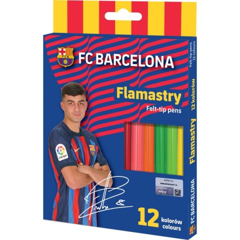 Flamaster okrągłe FC Barcelona 12 kol. Astra (314023050)