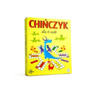 Gra planszowa CHIŃCZYK 6 OSOBOWY chińczyk Abino