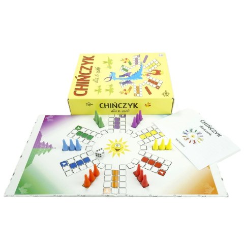 Gra planszowa CHIŃCZYK 6 OSOBOWY chińczyk Abino