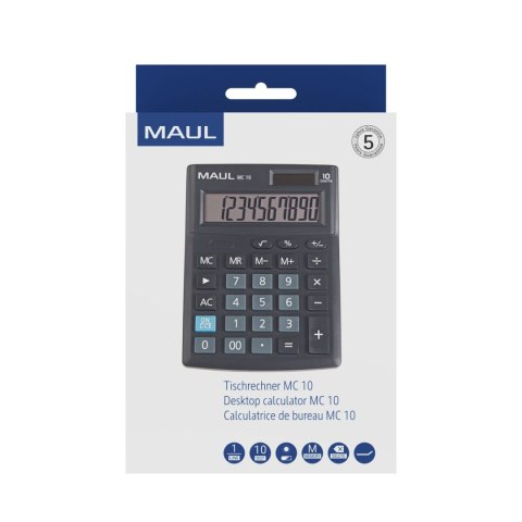 Kalkulator na biurko czarny Maul (72654/90 ML)