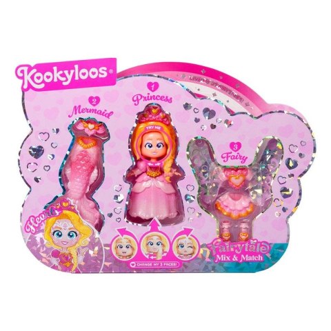 Lalka Kookyloos Fairytale Mix Match Hearts Orbico Sp. Z O.o. (8431618040201)