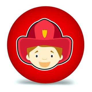 Piłka miękka gumowa strażak Artyk (134395)