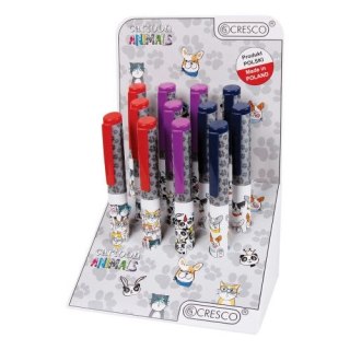 Pióro kulkowe wkład niebieski Cresco (202001-A)