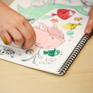 Podkład na biurko FUNNY MAT white KSIENICZKA ZEST DO PODROŻY sfu1046 biała polipropylen PP [mm:] 160x210 Strigo (8681379311465)