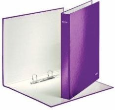 Segregator ringowy WOW A4 25mm fioletowy Leitz (42410062)