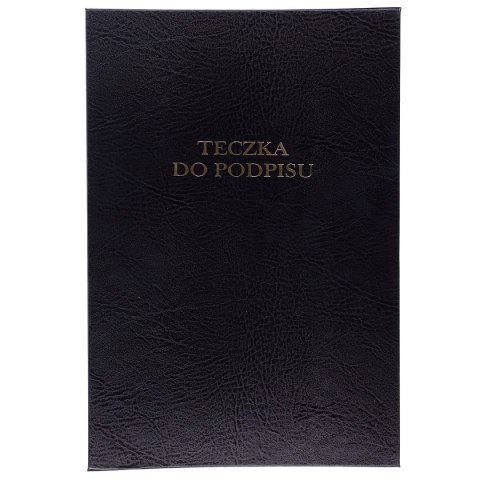 Teczka do podpisu A4 czarny 16k. Barbara (1822220)