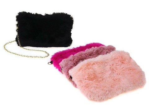 Torebka pluszowa z łańcuszkiem Adar (584051)
