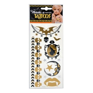 Akcesoria do kostiumów metaliczne tatuaże Arpex (KO4603)