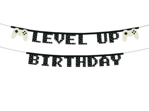 Girlanda Level up, 2.5 m Partydeco (GRL110)