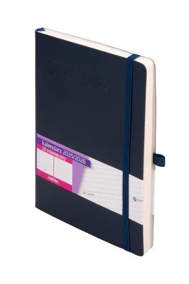 Kalendarz książkowy (terminarz) 18-M-CY TNS GRANAT A5 Antra (2025/2026)