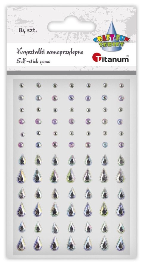 Kryształki Craft-Fun Series srebrne Titanum (24SL0340)